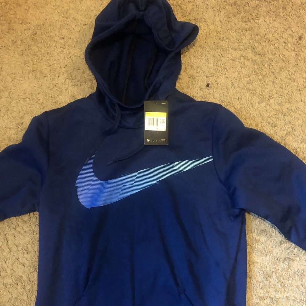 NWT Blue Nike Hoodie Small